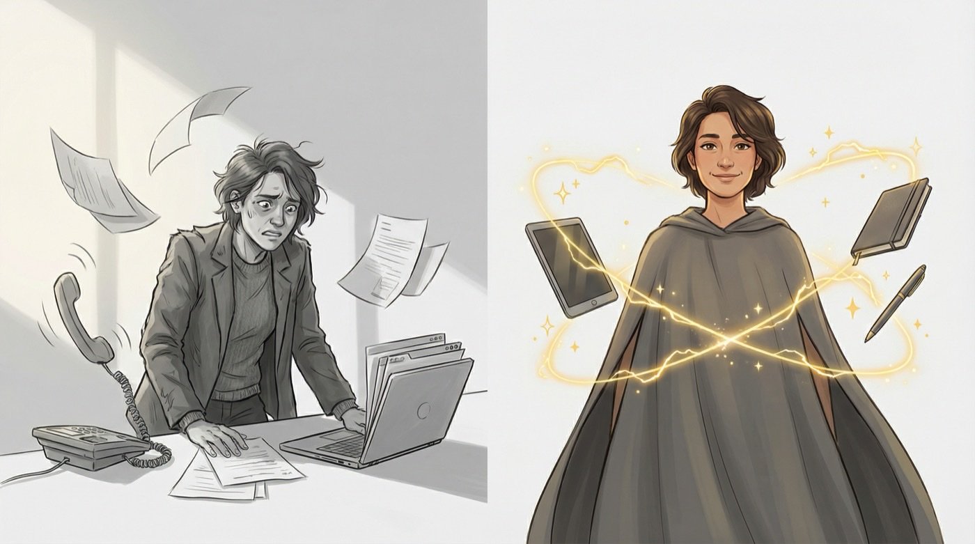 From juggling everything alone to calmly running it all