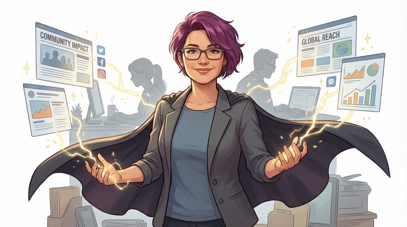 One person producing the output of an entire team